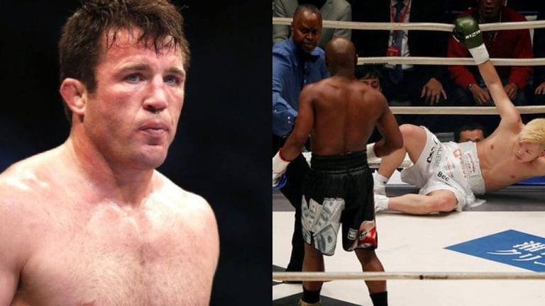 Chael Sonnen Offers Interesting Theory On Floyd Mayweather’s RIZIN 14 Win