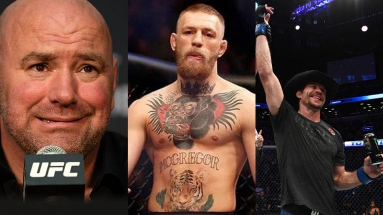 Dana White Reacts To McGregor vs. Cerrone Falling Apart