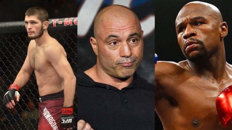 Joe Rogan Believes Khabib vs. Floyd Mayweather Will Do Big PPV Business