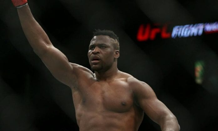 Francis Ngannou Reacts To Junior Dos Santos’ Challenge 1 UFC on ESPN 1