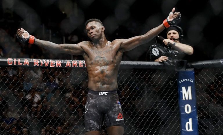 Israel Adesanya Reacts To Kelvin Gastelum Questioning His Title Shot