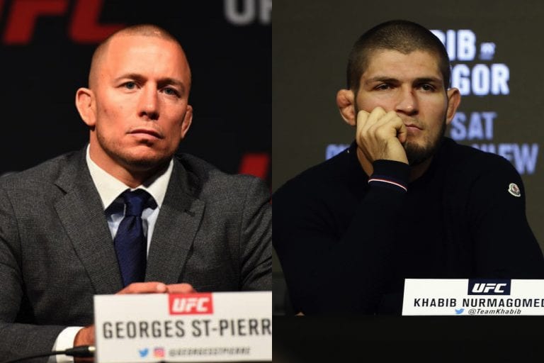 Georges St-Pierre Offers Theory On Why UFC Didn’t Book Khabib Fight