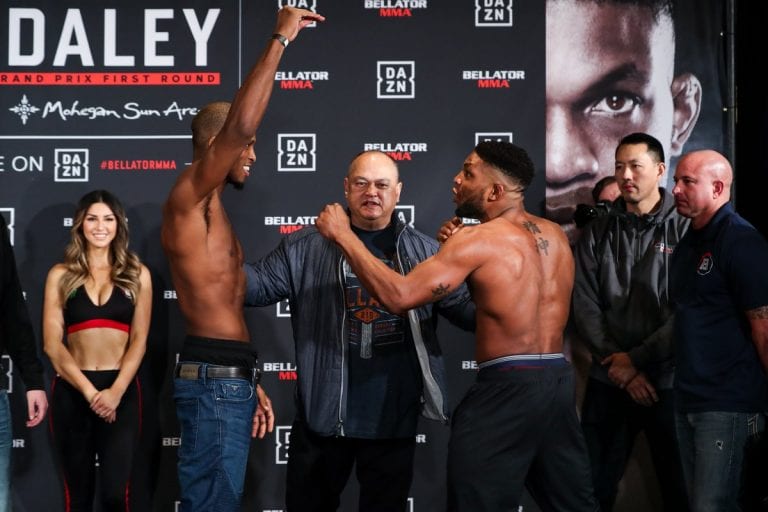 Watch MVP & Paul Daley’s Last Bellator 216 Staredown
