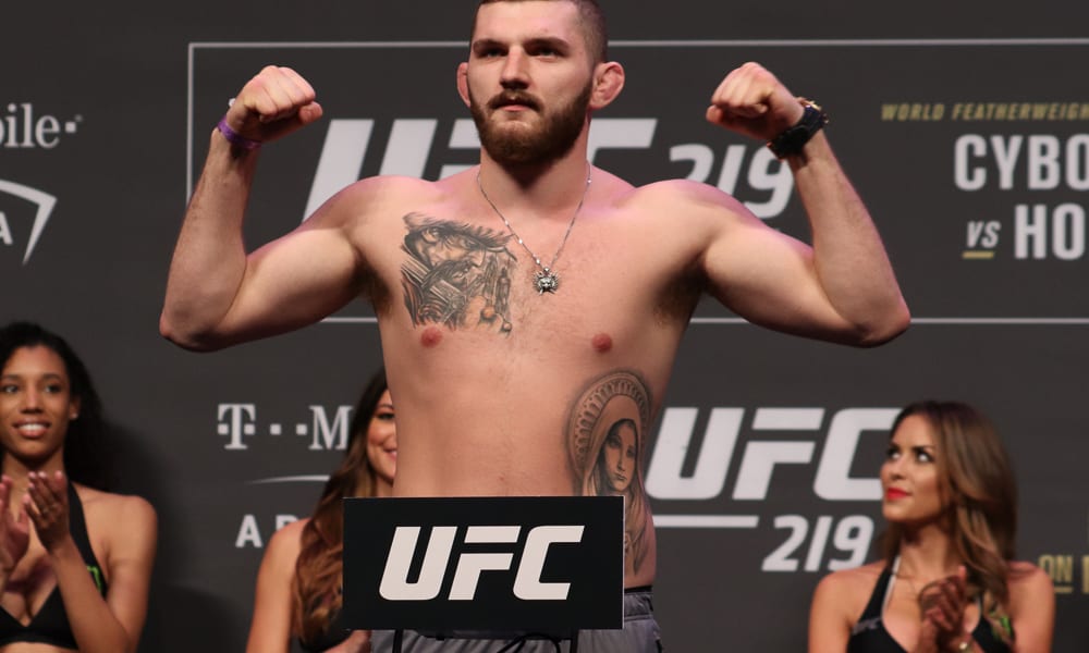UFC Prague Results Michal Oleksiejczuk Ends Gian Villante With Liver Punch
