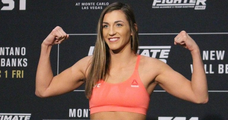 UFC 234 Results: Montana De La Rosa Submits Nadia Kassem