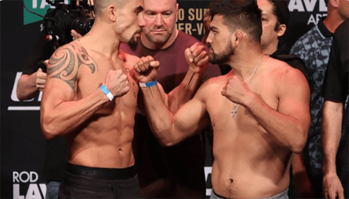 Video: Robert Whittaker & Kelvin Gastelum’s UFC 234 Staredown