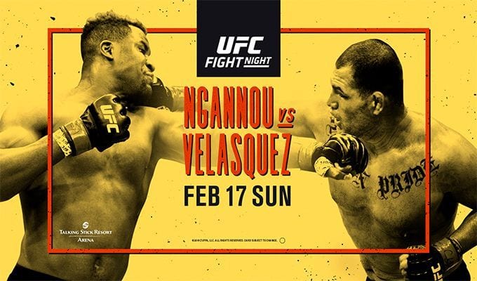 UFC on ESPN 1: Ngannou vs. Velasquez Full Fight Card