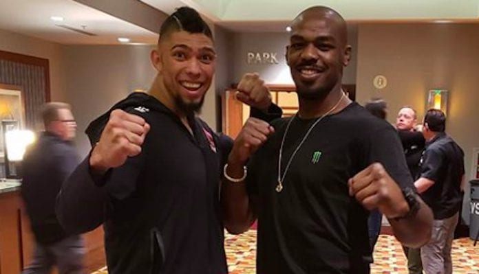 Jon Jones and Johnny Walker