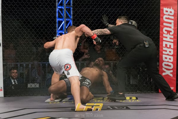 Video: Brutal Finish From LFA Fighter Catches Dana White’s Attention 1 LFA 63