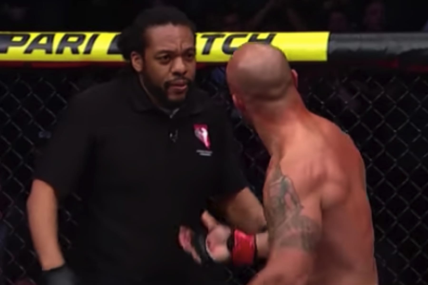Herb Dean Defends Controversial Ben Askren vs. Robbie Lawler Stoppage 1 LawlerDean