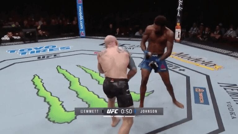 Highlights: Josh Emmett Sleeps Michael Johnson Late At UFC Philadelphia