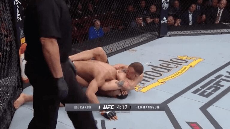 Highlights: Jack Hermansson Makes Quick Work Of David Branch At UFC Philadelphia