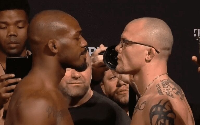 UFC 235 Weigh-In Staredowns: Jon Jones & Anthony Smith