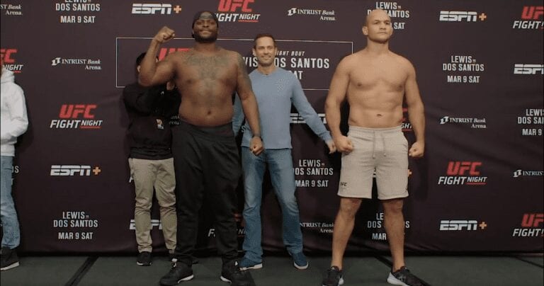 Betting Odds For UFC on ESPN + 4: Is Derrick Lewis Favored To Beat JDS?