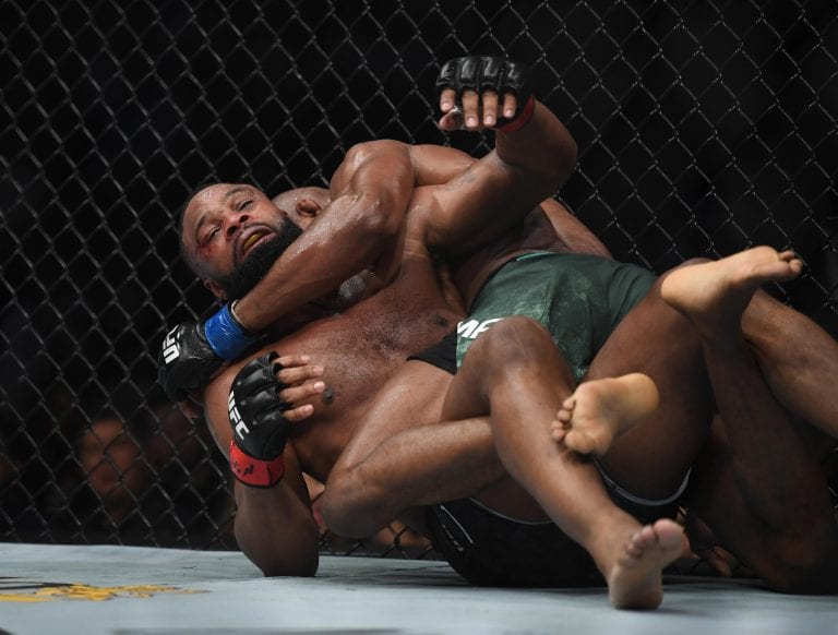 Twitter Reacts To Kamaru Usman Dominating Tyron Woodley At UFC 235