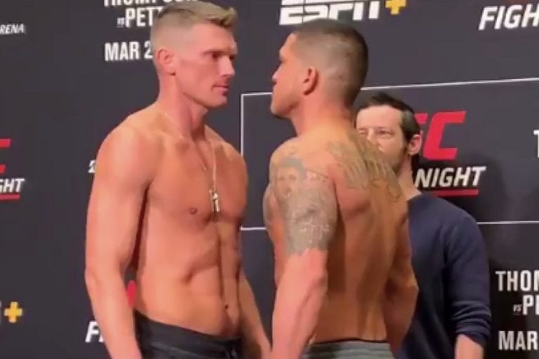 Video: Watch Wonderboy & Pettis’ UFC Nashville Staredown