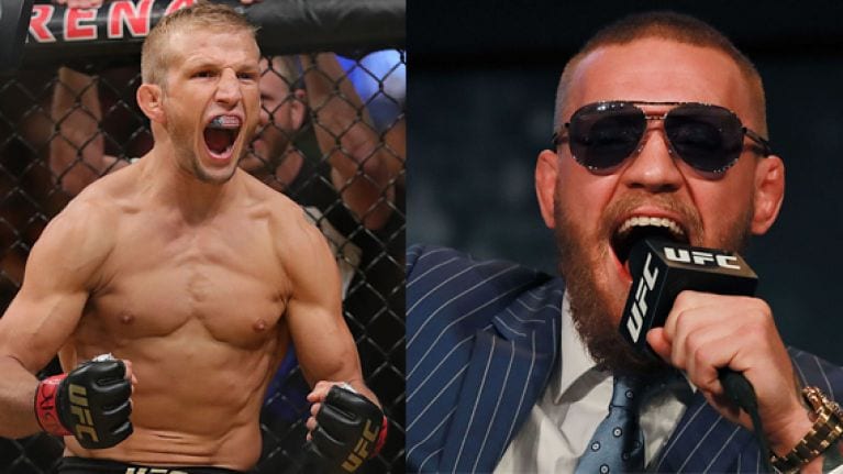 Conor McGregor Has Classic Reaction To TJ Dillashaw’s Failed Drug Test