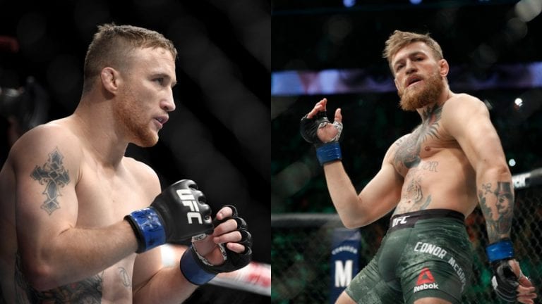 Conor McGregor Congratulates Justin Gaethje On UFC Philadelphia Win