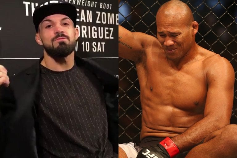 Mike Perry: Jacare Saved My Life When I Accidentally Hung Myself