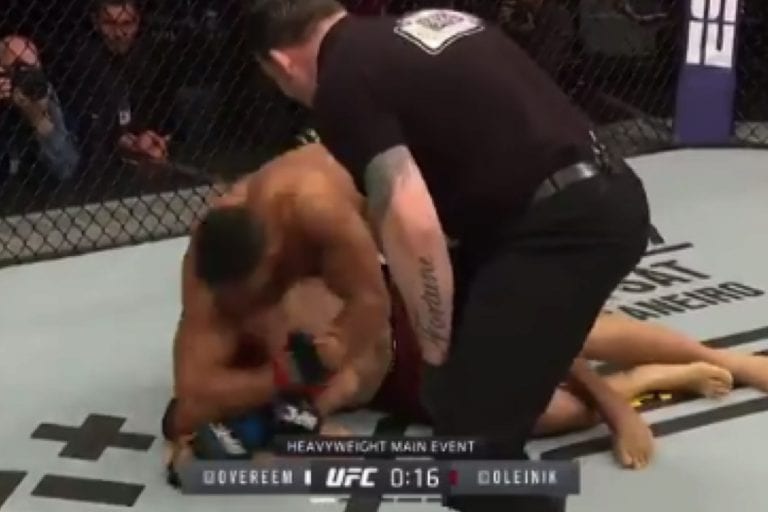 Alistair Overeem vs. Aleksei Oleinik Full Fight Video Highlights