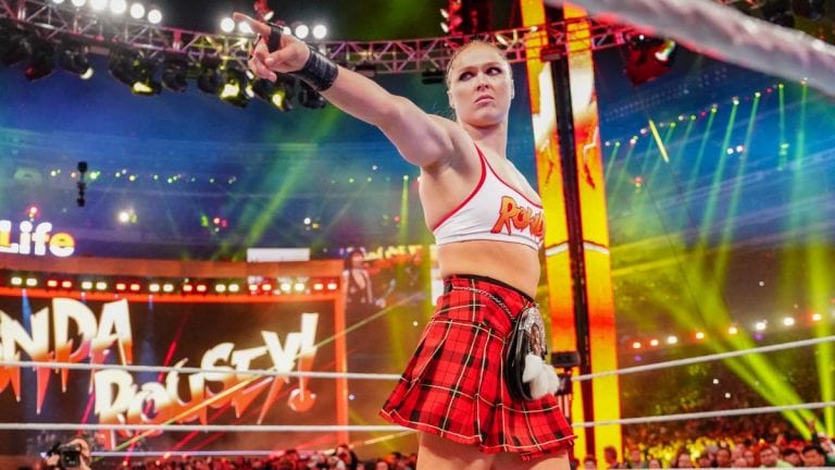 Report: Ronda Rousey Suffers Injury At WWE WrestleMania
