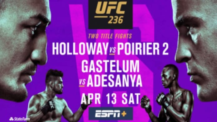 UFC 236 Full Fight Card, Start Time & How To Watch