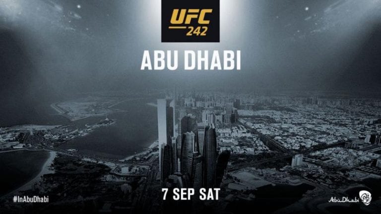 UFC 242 Confirmed In Abu Dhabi, Five-Year Partnership Announced