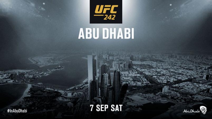 UFC 242 Confirmed In Abu Dhabi, Five-Year Partnership Announced 1 abu 242