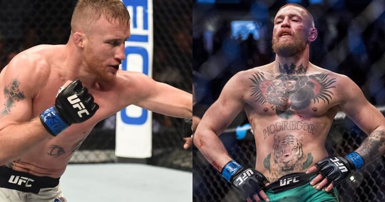 Justin Gaethje Shares DM Sent To Conor McGregor (Photo)