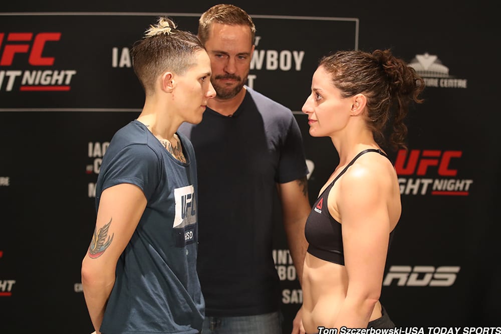 UFC Ottawa Preliminary Card Results: Macy Chiasson TKO's Sarah Moras 1 UFC Ottawa Prelims