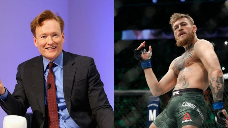 Conan O’Brien Jokingly Challenges Conor McGregor To Fight For UFC Shares