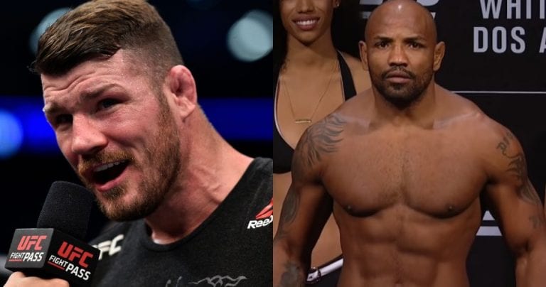 Michael Bisping and Yoel Romero