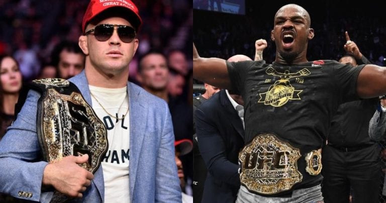 Colby Covington and Jon Jones