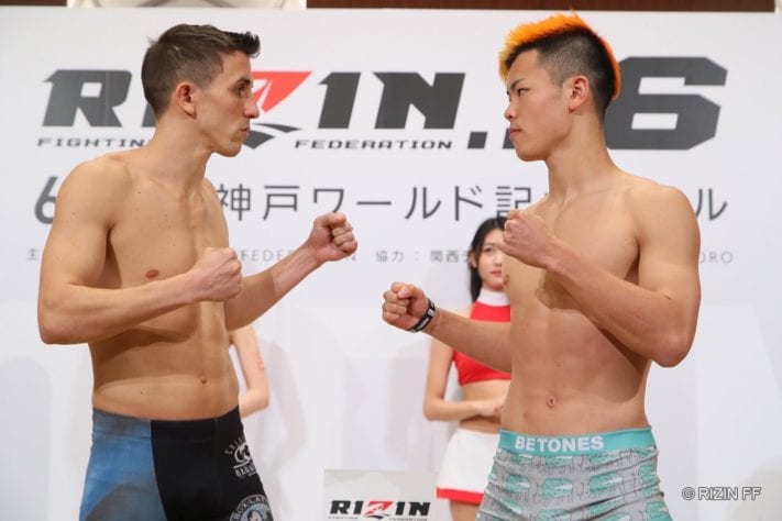 RIZIN 16 Results: Tenshin Nasukawa Wins Again, Full Night Of Finishes