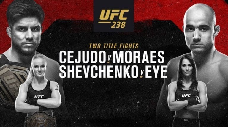 Full UFC 238 Card: Henry Cejudo vs. Marlon Moraes