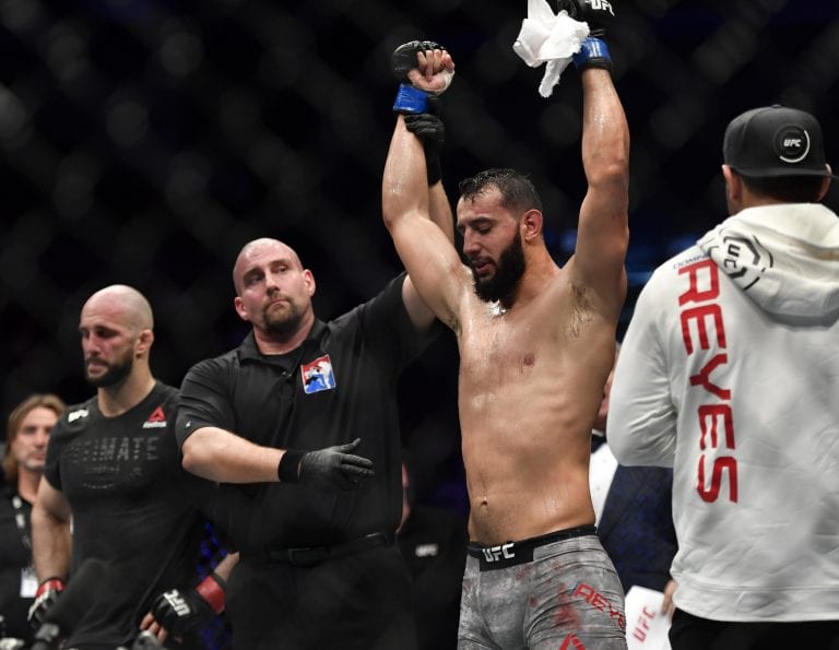 UFC Stockholm’s Volkan Oezdemir Wants Dominick Reyes Rematch