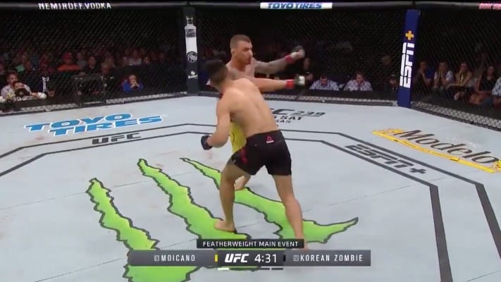 UFC Greenville Highlights: ‘Korean Zombie’ Obliterates Renato Moicano