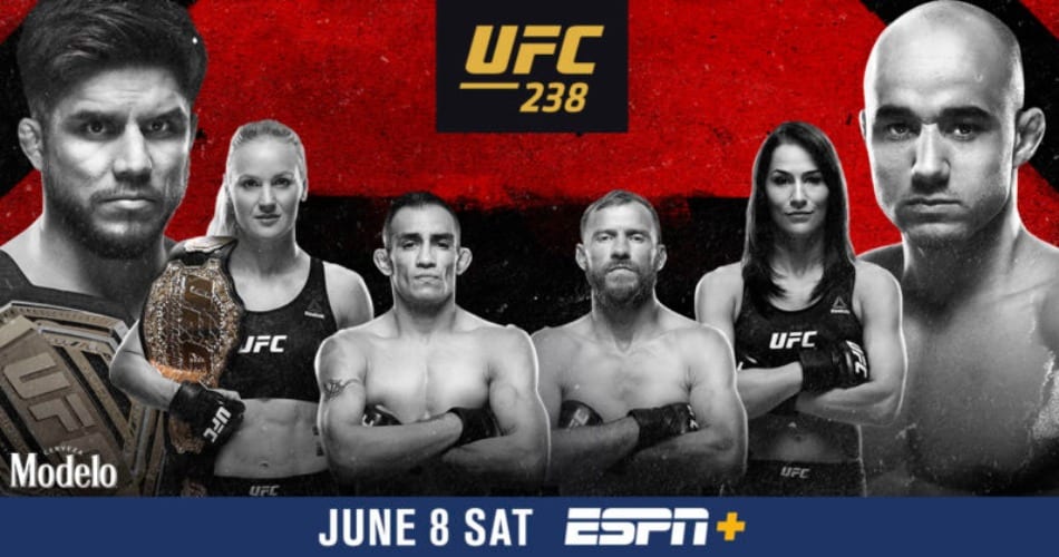 UFC 238 Full Fight Card