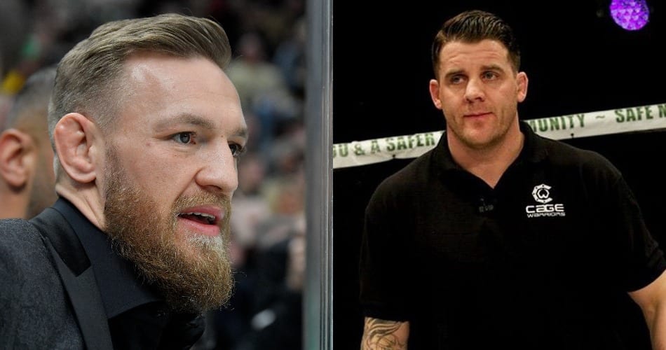Conor McGregor and Marc Goddard