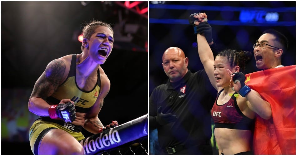 Dana White Explains Why Weili Zhang Received Title Shot Against Jessica Andrade 1 Andrade Zhang
