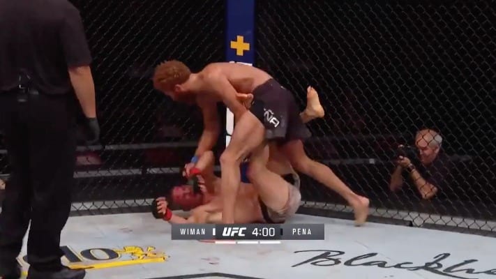 UFC Greenville Highlights: Luis Pena Mauls Matt Wiman With Ground-And-Pound 1 Luis Pena mauls