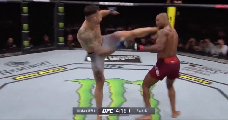 UFC Stockholm Highlights: Aleksandar Rakic Sleeps Jimi Manuwa With Head Kick