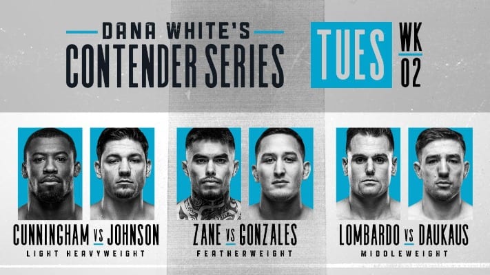 Dana White's Contender Series 18 Results 1 Dana White's Contender Series 18