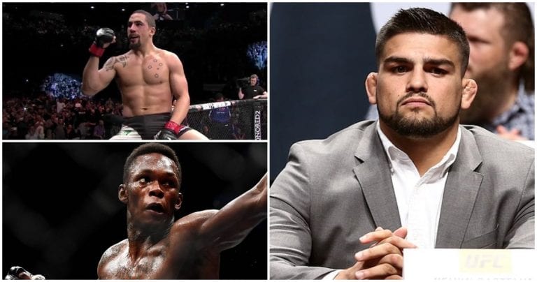 Kelvin Gastelum Reveals Who He Wants To Win In Robert Whittaker vs. Israel Adesanya Fight