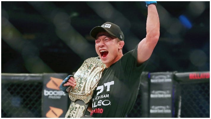 Kyoji Horiguchi Relinquishes Bellator Bantamweight Title Due To Injury