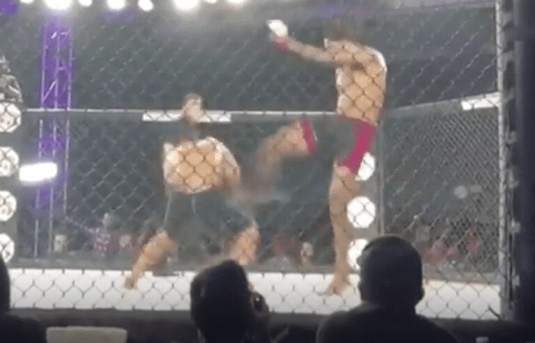 Video: Former NFL Defensive End Chris McCain Grabs TKO In First Amateur Fight