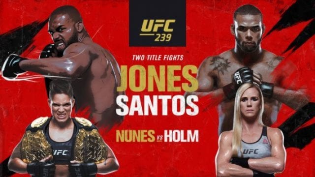 UFC 239 Results: Jon Jones Just Edges Thiago Santos