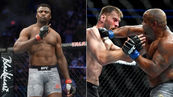 Francis Ngannou Thinks Daniel Cormier Submits Stipe Miocic In Rematch