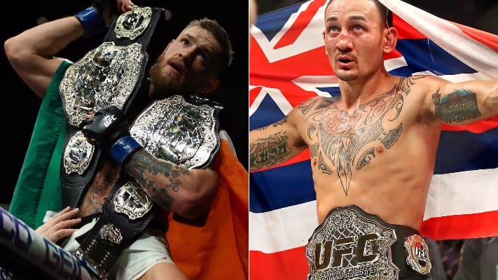 Max Holloway Takes Shot At Conor McGregor Never Defending UFC Titles