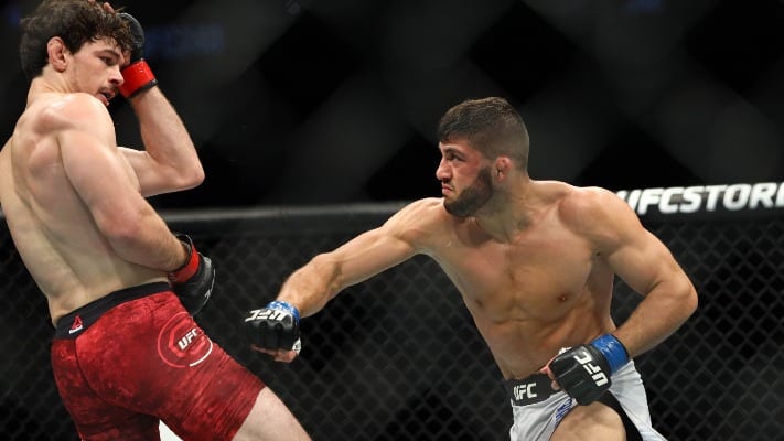 UFC 240 Results: Arman Tsarukyan Outlasts Olivier Aubin-Mercier 1 Arman Tsarukyan